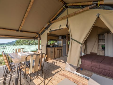 LODGE 5 personnes - Lodge Kenya 34 m², 2 chambres (4 à 5 personnes) wifi (1 appareil) + terrasse