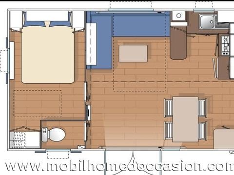 MOBILHOME 4 personnes - Mobilhome 4 personnes
