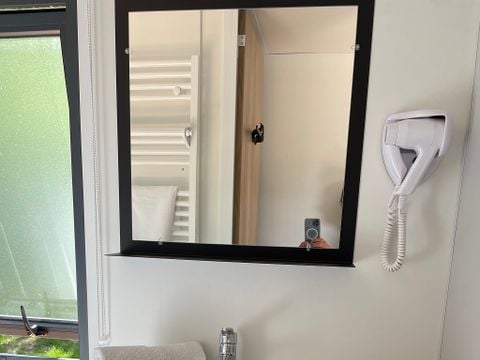 MOBILHOME 4 personnes - Cottage  avec terrasse  2 Ch/ 1 SdBb  au domaine camp'hotel du Perche Bellêmois