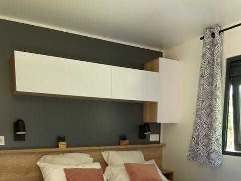 MOBILHOME 4 personnes - Cottage avec terrasse 2ch/2sdb et spa privatif au Camp'hôtel du Perche Bellêmois