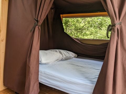 Hébergement 2 personnes - Cabane sur pilotis 1/2 pers. - (3 nuits minimum en Juillet et Août)