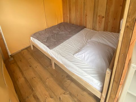 TENTE TOILE ET BOIS 2 personnes - Cabane toilée