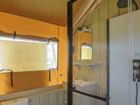 Tente en toile et en bois 6 personnes - Belle vue