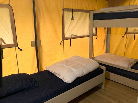 Tente en toile et en bois 6 personnes - Belle vue