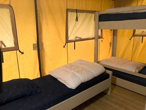 TENTE TOILE ET BOIS 6 personnes - Belle vue