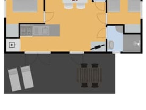 MOBILHOME 4 personnes - Cadouin