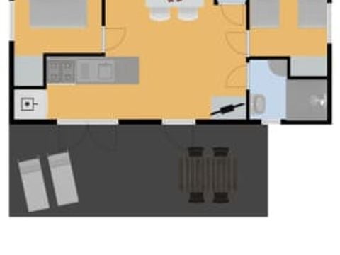 Mobilhome 4 personnes - Cadouin