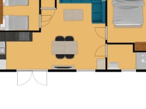 Mobilhome 4 personnes - Lalinde