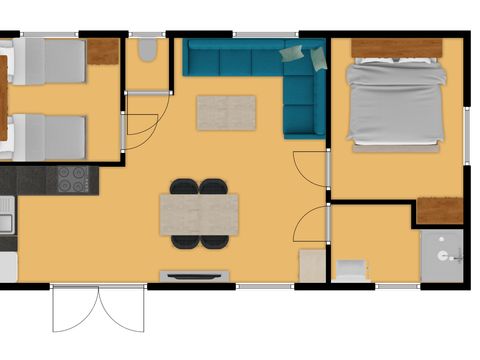 Mobilhome 4 personnes - Lalinde