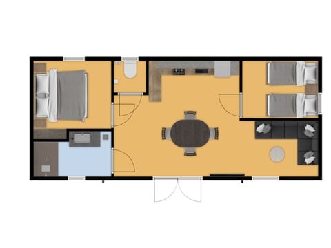 Mobilhome 4 personnes - Daglan