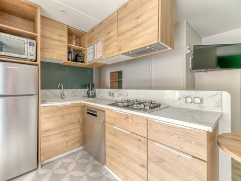 Mobilhome 6 personnes - Mobil home Lascaux