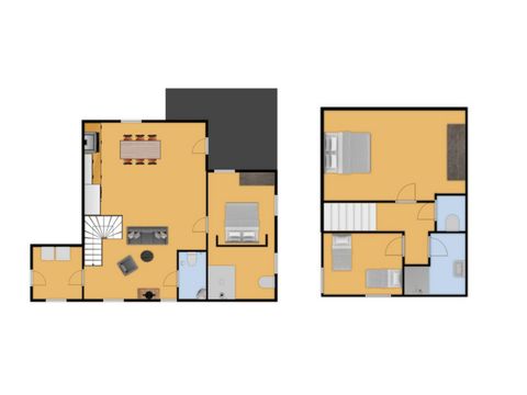 Appartement 6 personnes - Appartement Trémolat