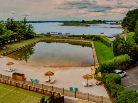 Tente en toile et en bois 5 personnes - Tente Lodge 2 ch