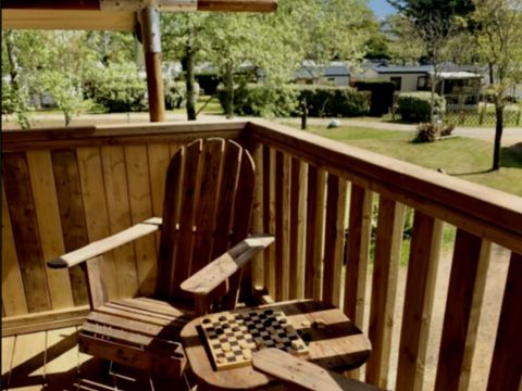 TENTE TOILE ET BOIS 2 personnes - Tente Lodge 1 chambre sans sanitaires