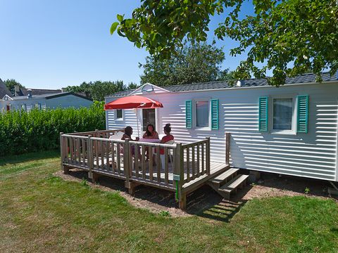 MOBILHOME 6 personnes - 3 chambres + terrasse non couverte 7.80 x 3.70 m