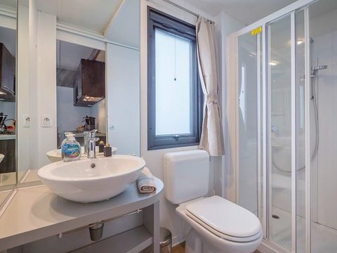 MOBILHOME 6 personnes - Comfort | 3 Ch. | 6 Pers. | Terrasse simple