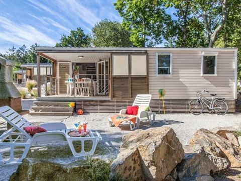 MOBILHOME 6 personnes - Comfort | 3 Ch. | 6 Pers. | Terrasse simple