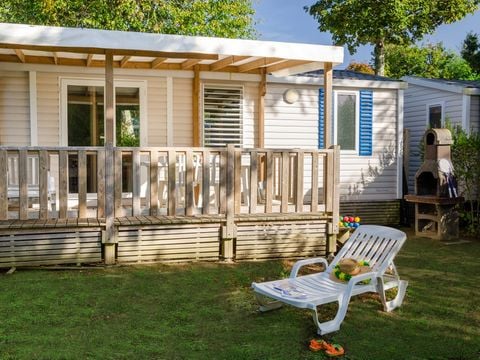 MOBILHOME 6 personnes - Mobil-home | Comfort | 2 Ch. | 4/6 Pers. | Terrasse surélevée | TV