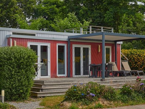 MOBILHOME 4 personnes - Mobil-home | Classic | 2 Ch. | 4 Pers. | Terrasse surélevée | Toit terrasse | 1 SDB | TV