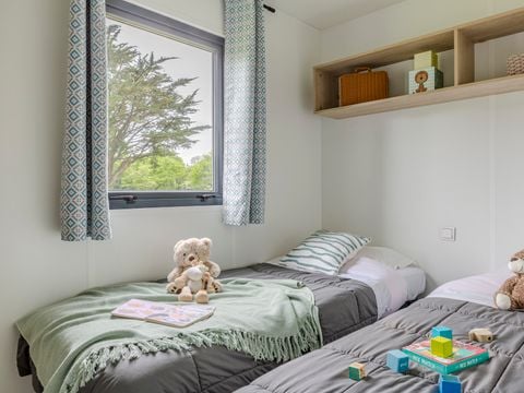 Mobilhome 12 personnes - PRESTA+ Tribu - 6 chambres - 2 salles de bain 60m² - TV - Clim