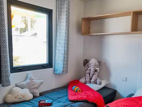 Mobilhome 12 personnes - PRESTA+ Tribu - 6 chambres - 2 salles de bain 60m² - TV - Clim