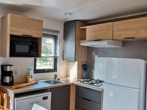 Mobilhome 12 personnes - PRESTA+ Tribu - 6 chambres - 2 salles de bain 60m² - TV - Clim