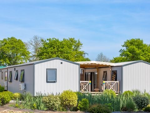Mobilhome 12 personnes - PRESTA+ Tribu - 6 chambres - 2 salles de bain 60m² - TV - Clim