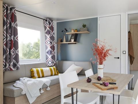Mobilhome 6 personnes - PRESTA+Kids - 3 chambres - 2 salles de bain 40m² - TV - Clim