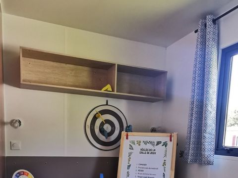 MOBILHOME 6 personnes - PRESTA+Kids 3 chambres 2 sdb 40m² TV + clim