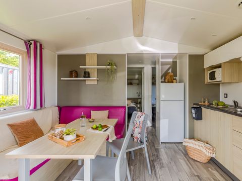 MOBILHOME 6 personnes - GRAND CONFORT 2 chambres 24m² TV