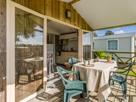 MOBILHOME 6 personnes - GRAND CONFORT 2 chambres 24m² TV