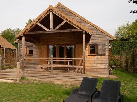CHALET 7 personnes - Lodge | 3 Ch. | 5/7 Pers. | Terrasse surélevée | 1 SDB | TV