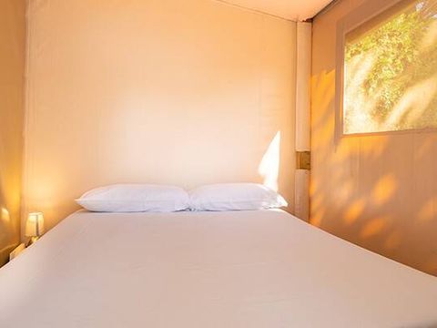 TENTE TOILE ET BOIS 5 personnes - Eco Lodge | 2 Ch. | 4/5 Pers. | Sans SDB