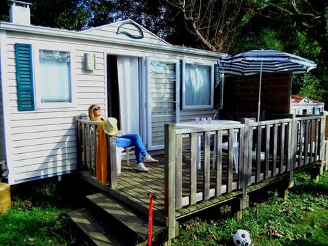 MOBILHOME 3 personnes - Mobile-home 1 chambre pour 2/3 personnes