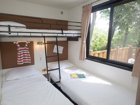 Mobilhome 6 personnes - Mobil-home | Comfort XL | 2 Ch. | 4/6 Pers. | Terrasse surélevée | Clim.