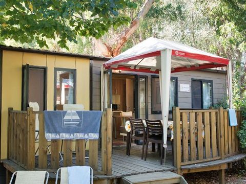 Mobilhome 6 personnes - Mobil-home | Comfort XL | 2 Ch. | 4/6 Pers. | Terrasse surélevée | Clim.