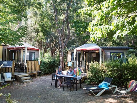 Mobilhome 6 personnes - Mobil-home | Comfort XL | 2 Ch. | 4/6 Pers. | Terrasse surélevée | Clim.