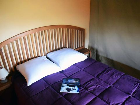 Tente en toile et en bois 5 personnes - Lodge Kenya 34 (sans sanitaires)