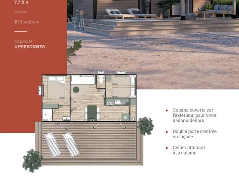 Mobilhome 5 personnes - NEST 29.2 - 2CH - Nouveauté 2023