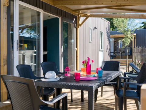 Mobilhome 6 personnes - Cottage Luxe 3 chambres KEYWEST