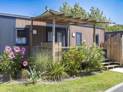 MOBILHOME 4 personnes - Mobile-home LUXE ANDIA avec spa 4 personnes