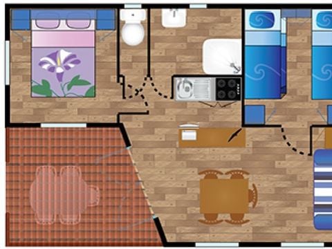 CHALET 5 personnes - Chalet IRATY*** 5 personnes