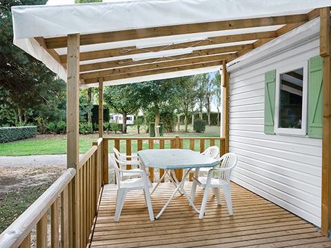 Mobilhome 6 personnes - Classic XL | 2 Ch. | 4/6 Pers. | Terrasse Couverte