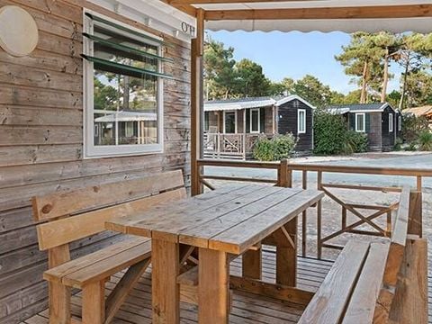 MOBILHOME 6 personnes - Classic | 3 Ch. | 6 Pers. | Terrasse surélevée