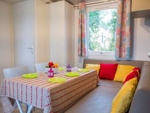 MOBILHOME 5 personnes - Mobil-home | Comfort | 2 Ch. | 5 Pers. | Terrasse surélevée | Clim.