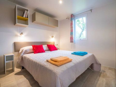 Mobilhome 5 personnes - Mobil-home | Comfort | 2 Ch. | 5 Pers. | Terrasse surélevée | Clim.