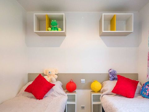 Mobilhome 5 personnes - Mobil-home | Comfort | 2 Ch. | 5 Pers. | Terrasse surélevée | Clim.