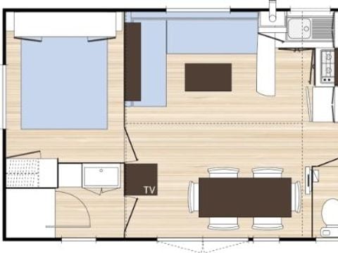 MOBILHOME 6 personnes - SUPER FAMILY 2