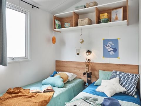 Mobilhome 6 personnes - 3 chambres - CLIM - TV - Lave-vaisselle