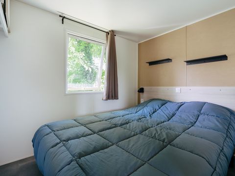 MOBILHOME 6 personnes - Premium Azure | 2 Ch. | 4/6 Pers. | Terrasse surélevée | Clim.